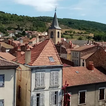 Appartement Coquelicot à Massiac Extérieur photo
